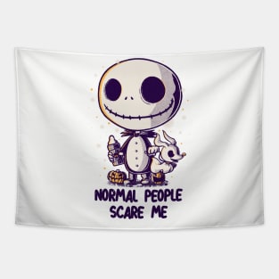 Normal People Scare Me Tapestry