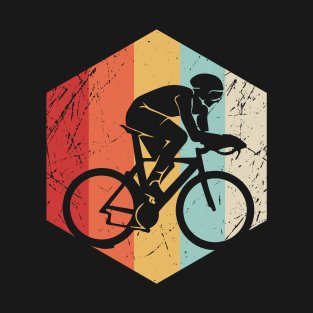 Cycling Retro Distressed T-Shirt