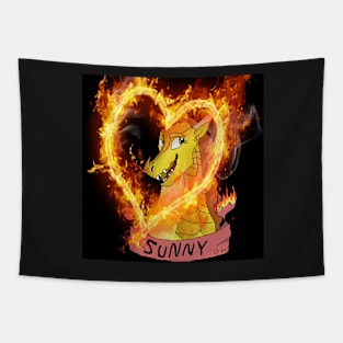 Wings of Fire Inspiration, Sunny the Dragon Tapestry