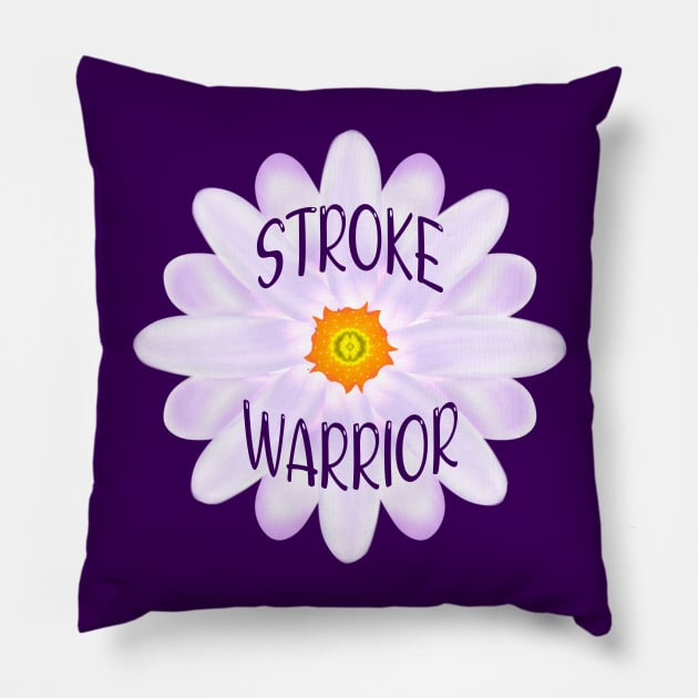 Stroke Warrior Pillow by MoMido