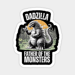 dadzilla-father-of-the-monsters Magnet