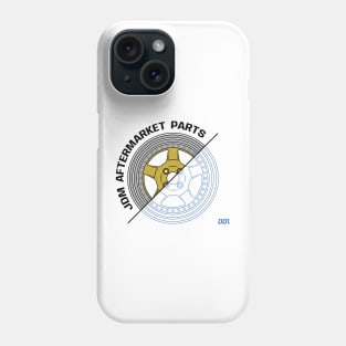 Gold JDM Wheels V1 Phone Case