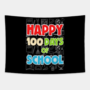 Happy 100th Day of School 100 Days of School Teacher Student Tapestry