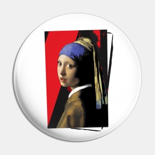 The girl with the pearl earring (modern2021) Pin