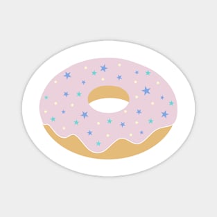 Starry Donut (Purple) Magnet