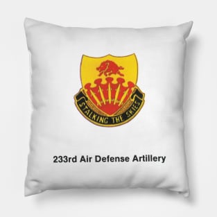 233rd Air Defense Artillery Pillow