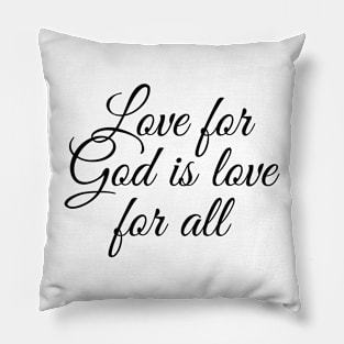 Love for God Pillow