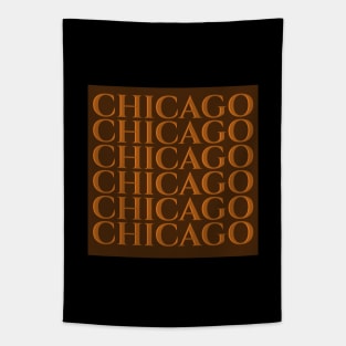 Chicago aesthetic retro Tapestry