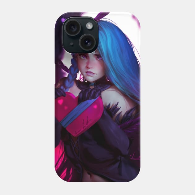 Be my Valentine - my OC Lilim Phone Case by LeraPi art