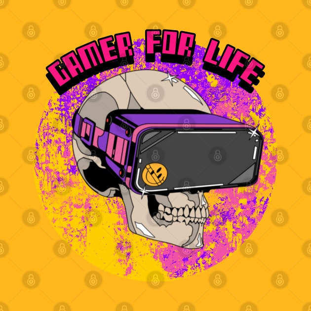 Gamer For Life by CTJFDesigns