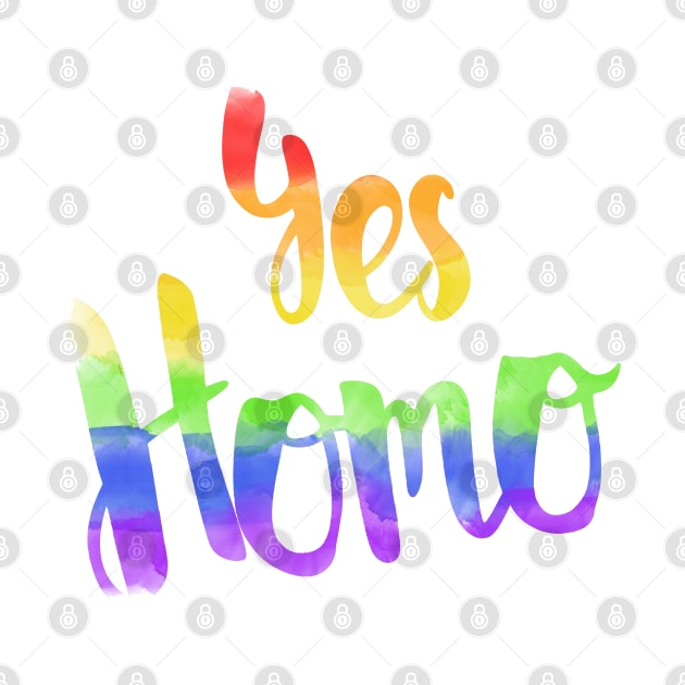 Yes Homo by valentinahramov