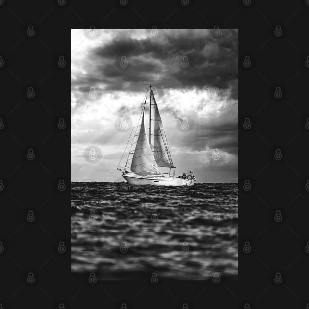 Storms & Sails. Black and White Photograph by love-fi