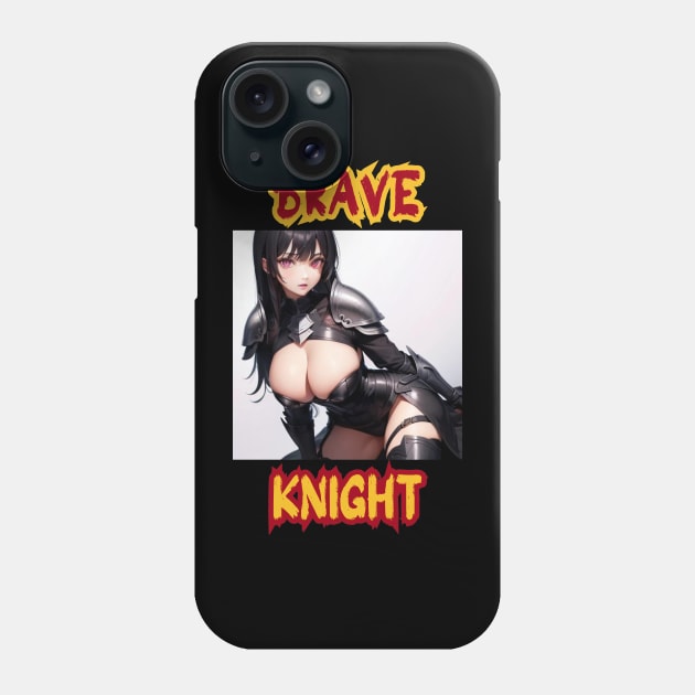 Brave Knight Anime Girl Phone Case by Clicks Clothes