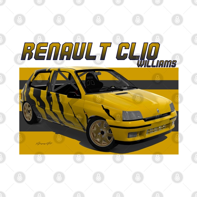 Renault Clio Williams by PjesusArt