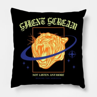 Silent Scream Pillow