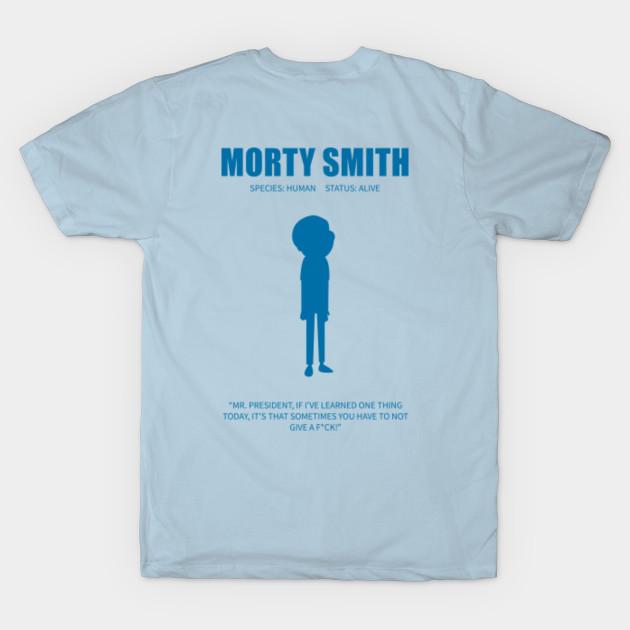 Morty Smith Rick And Morty T Shirt Teepublic