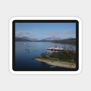 Maid Of The Loch, Loch Lomond, Balloch, Scotland Magnet