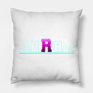 Letter R Pillow