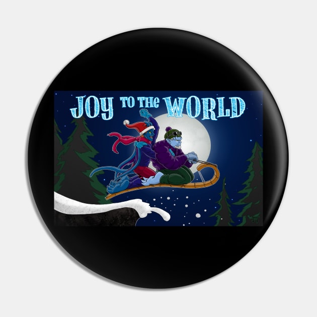 Joy To The World Pin by Twogargs