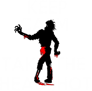 Keep Calm And Take The Head Shot Magnet