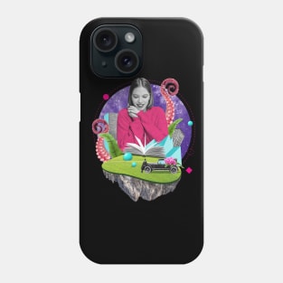 Octopus collage girl Phone Case