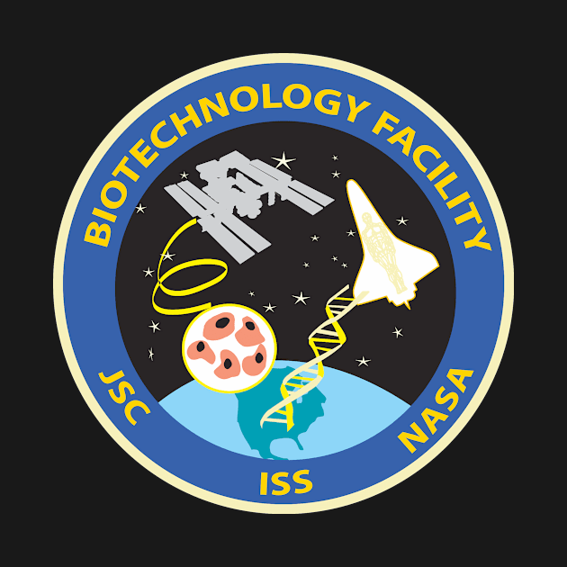 NASA's Biotechnology Facility Logo by Spacestuffplus