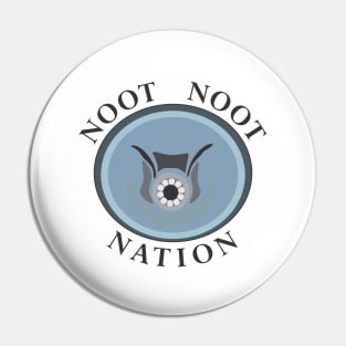 Water bear - Noot Noot Nation (oval badge) Pin