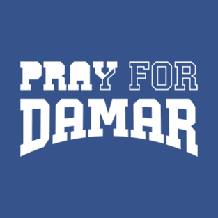 Pray for Damar 3 We are with you Damar T-Shirt