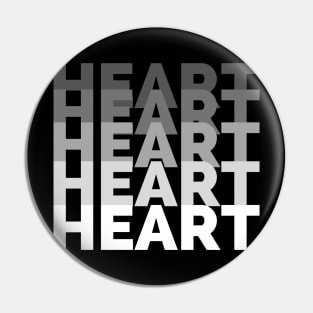 Heart Heart Heart, International World Heart Day Pin