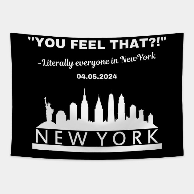 You Feel That? Literally everyone in New York Tapestry by Dylante