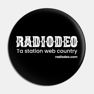 Radiodeo - Ta station web country Pin