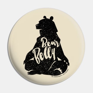 Bear Belly - Black Pin