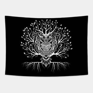 The Owl Tree Tapestry