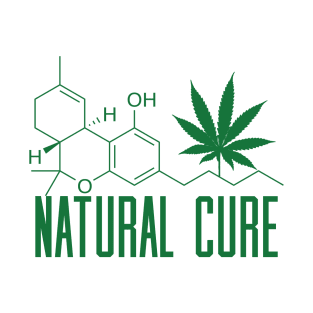 CBD Natural Cure ~ Medical Marijuana T-Shirt