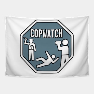 Cop watch blue Tapestry