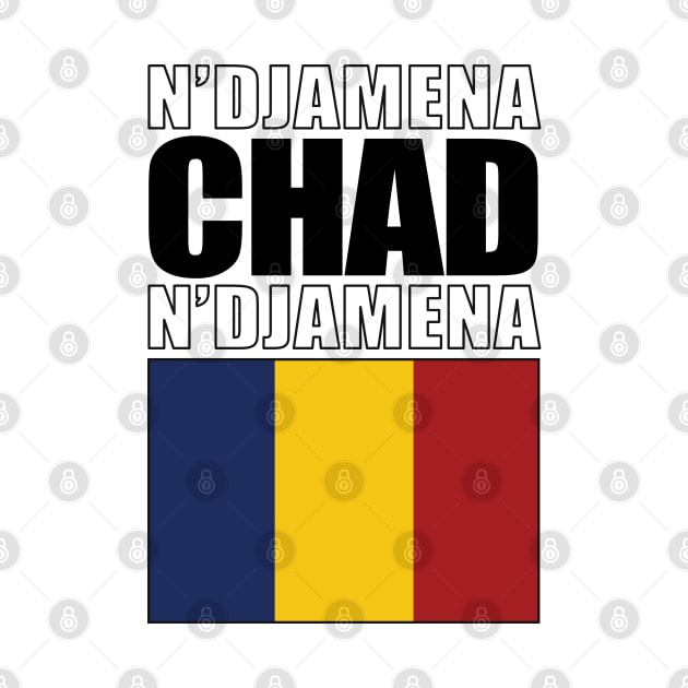 Flag of Chad by KewaleeTee