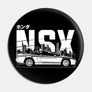 NSX NA1 White Print Pin