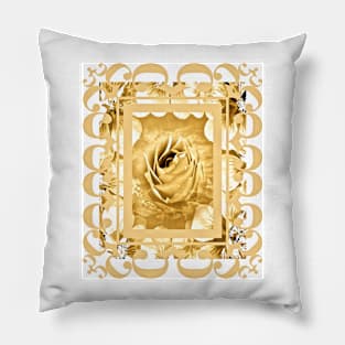 Birth of A Rose Pillow