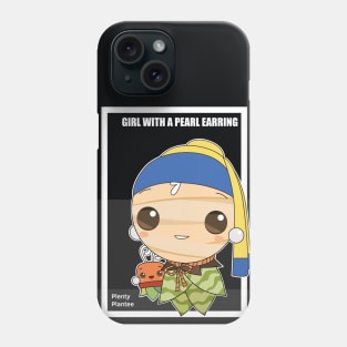 Arty-Plantee Girl with a Pearl Earring Phone Case