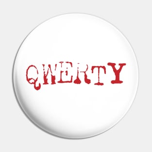 QWERTY (Red) Pin