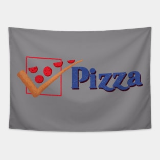 Pizza for President Tapestry