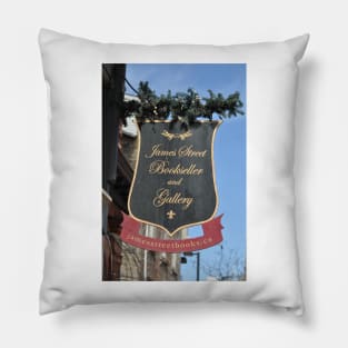 James St Books Pillow