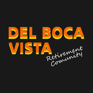 Del Boca Vista  Faded Style 90s Design T-Shirt