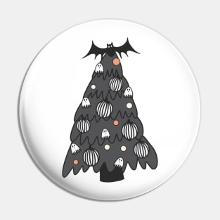 Goth Christmas Pin