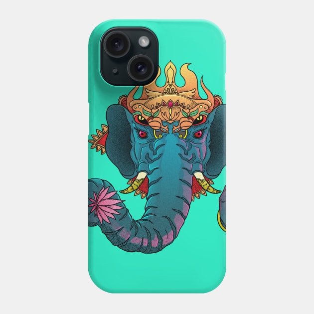 HI 5 GANESH Phone Case by GOUP