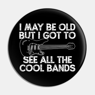 Guitar Band Guitarist Musician Pin