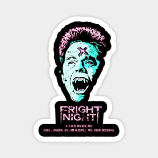 Fear and horror in a Vampire Fright Night Magnet