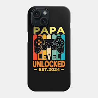 papa level unlocked est 2024 Phone Case