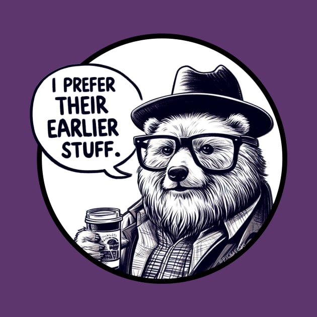 I prefer their earlier stuff - Hipster bear by Pickledjo