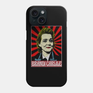 Brandi Carlile Pop Art Style Phone Case